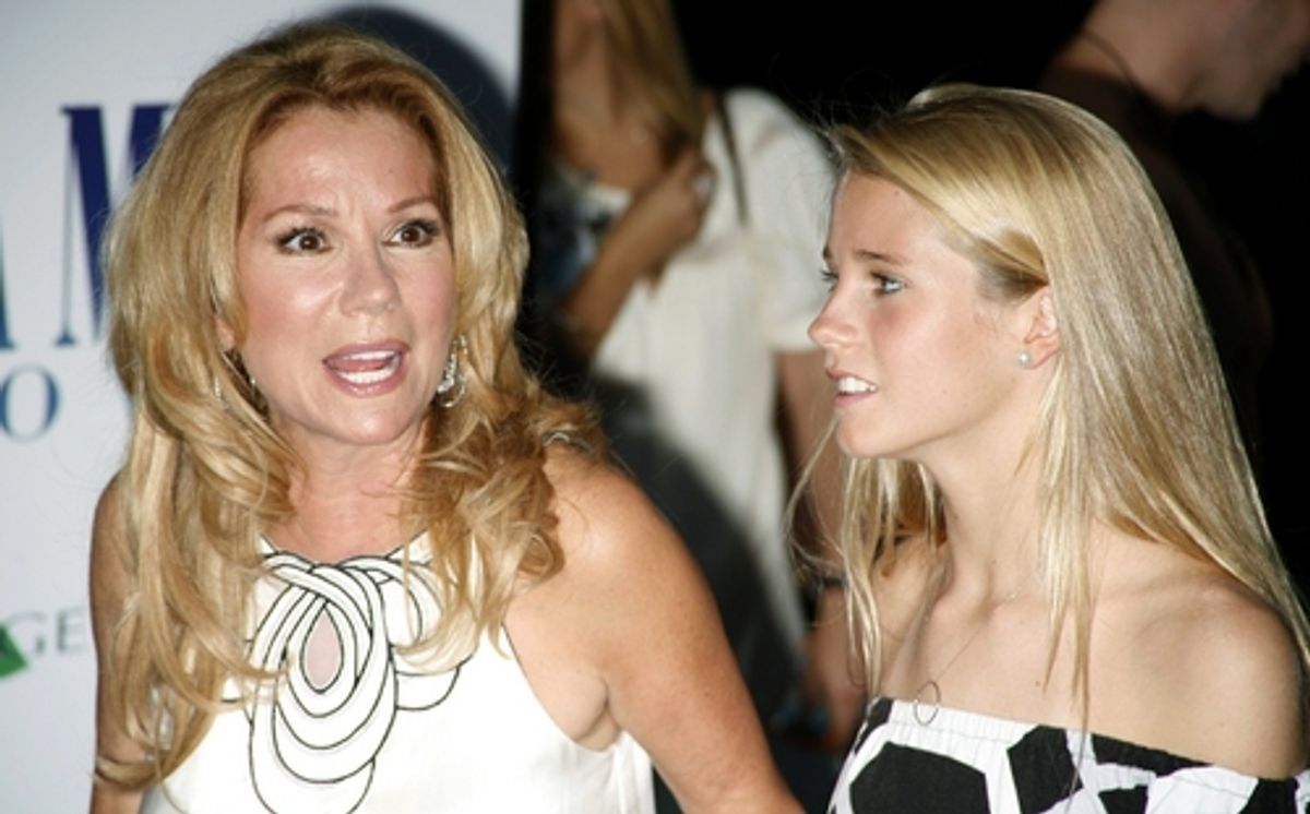 Kathie Lee Gifford and daughter Cassidy at Mamma Mia! New York City Premiere