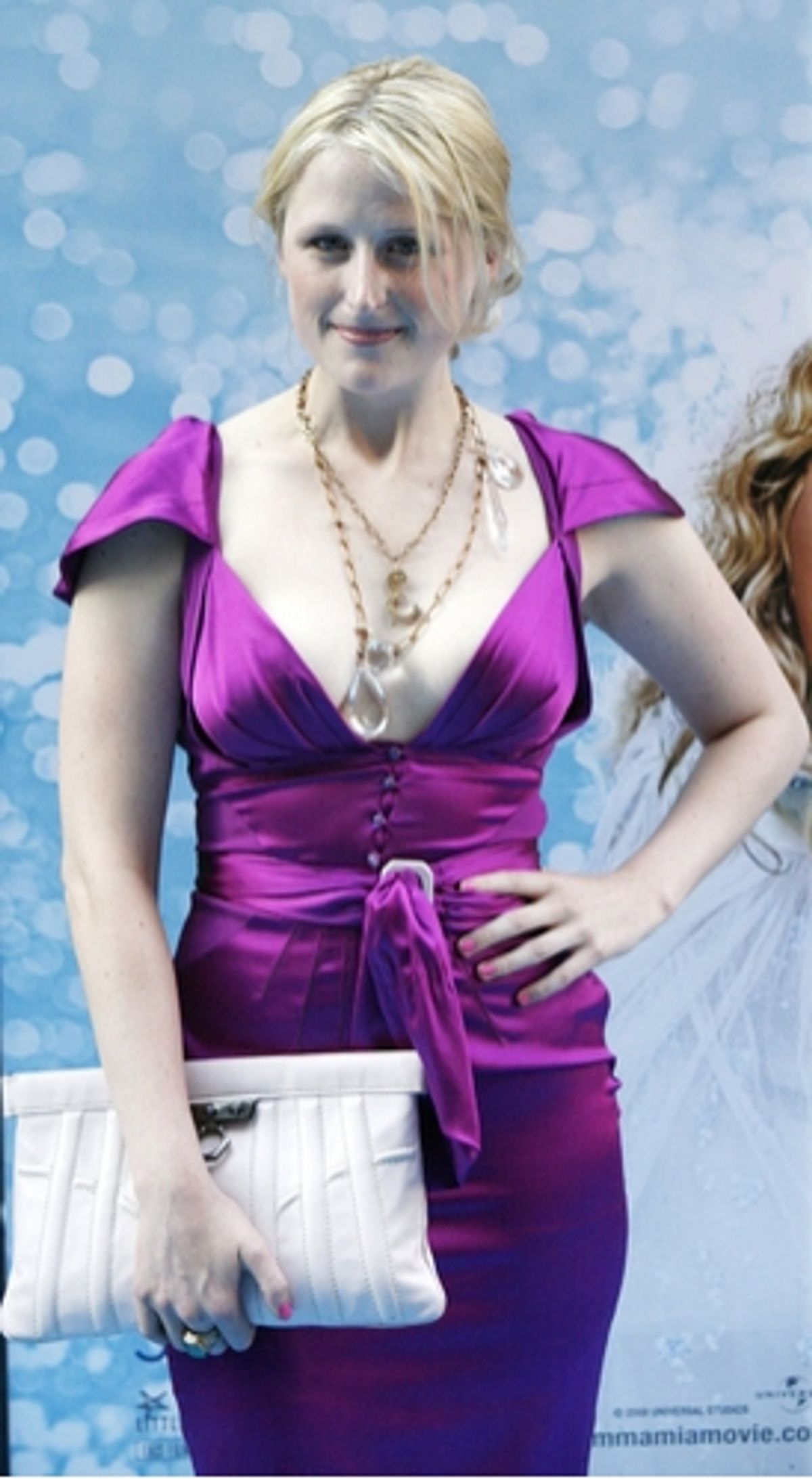 Mamie Gummer at Mamma Mia! New York City Premiere