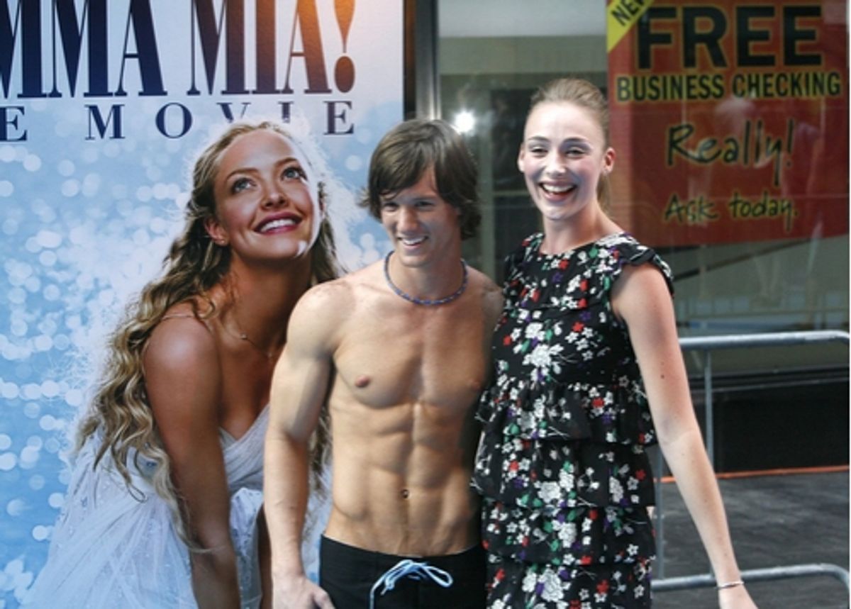 Rachel McDowall at Mamma Mia! New York City Premiere
