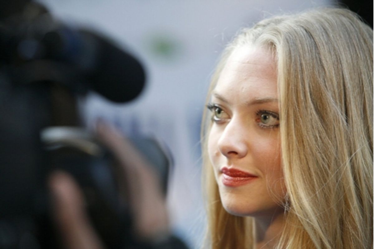 Amanda Seyfried at Mamma Mia! New York City Premiere