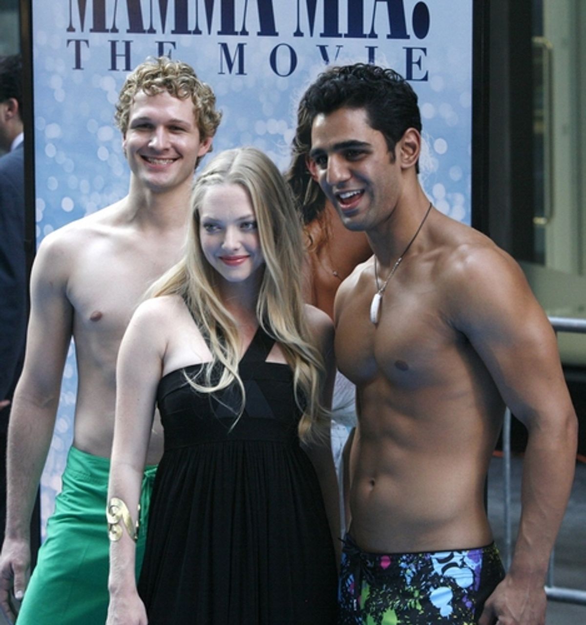 Amanda Seyfried at Mamma Mia! New York City Premiere