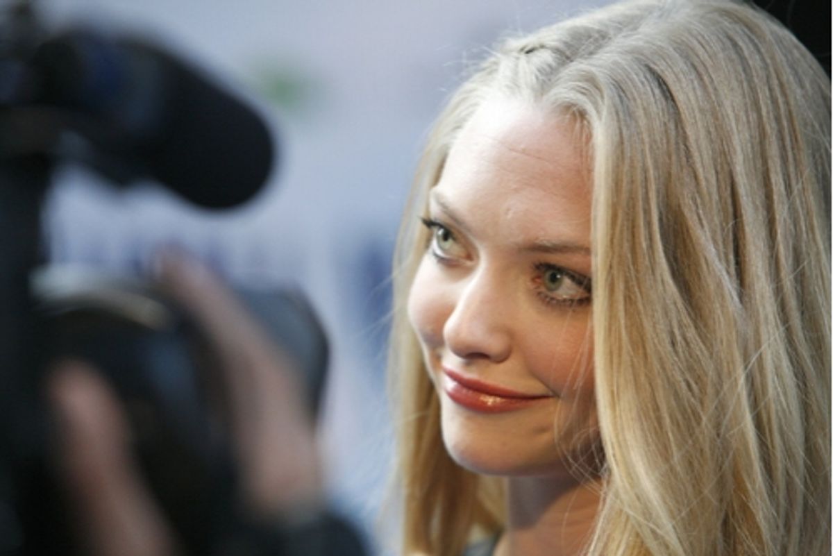 Amanda Seyfried at Mamma Mia! New York City Premiere