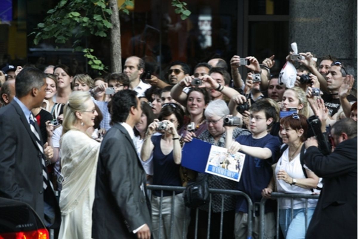 Meryl Streep at Mamma Mia! New York City Premiere