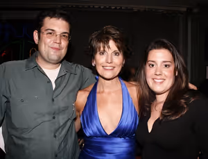 Joe Luckinbill, Lucie Arnaz, and Katie Luckinbill
 Photo