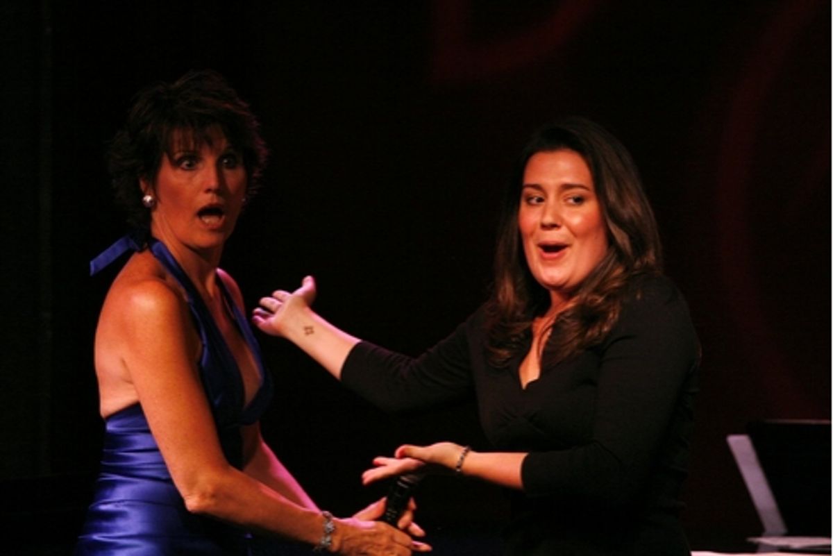 Lucie Arnaz and Katie Luckinbill
 at 