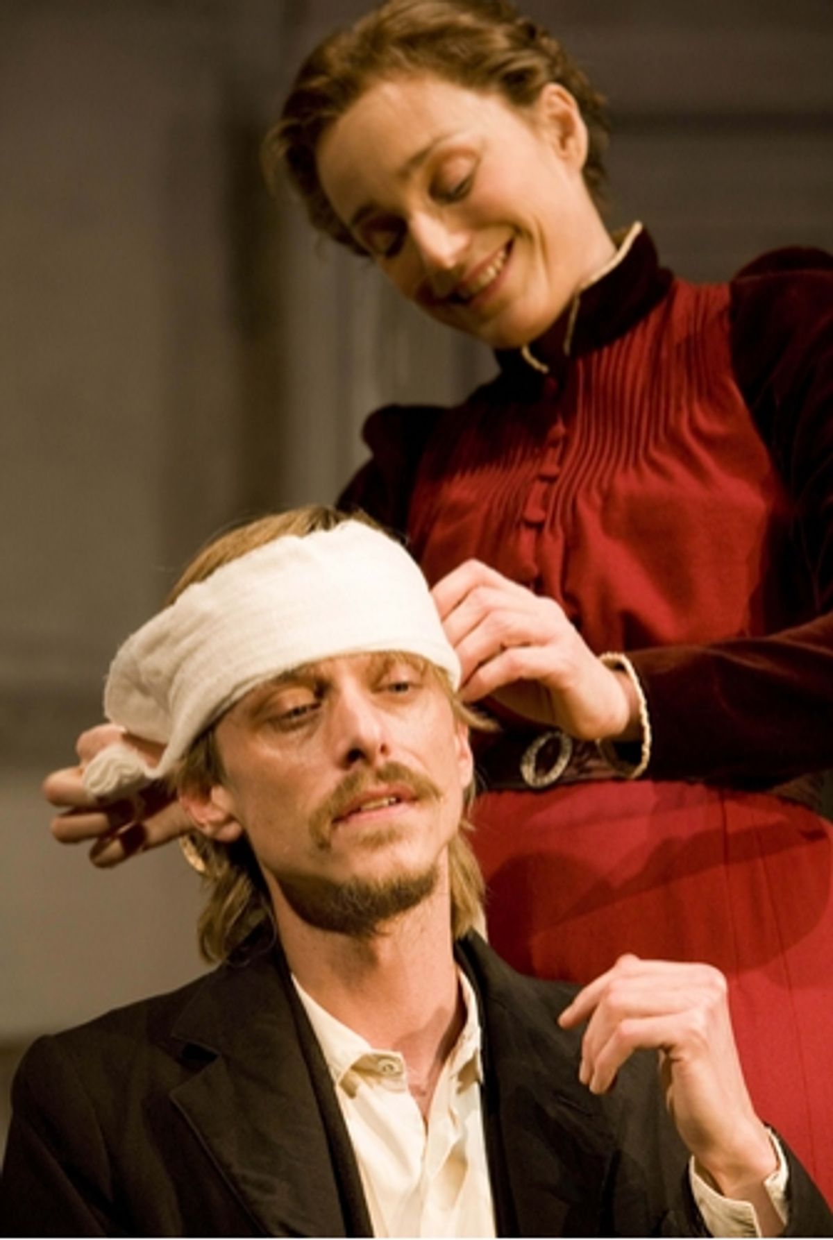 Kristin Scott Thomas and Mackenzie Crook at 