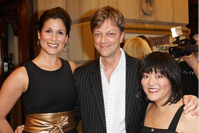 Stephanie J. Block,Jim Caruso and Ann Harada
 Photo