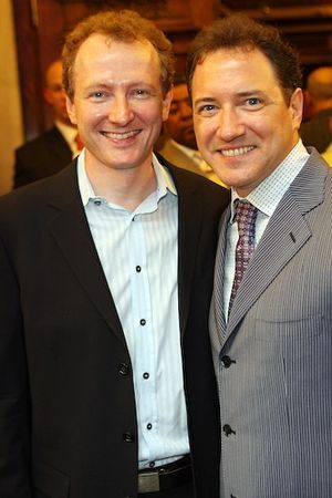 Bob Martin and Kevin McCollum
 Photo