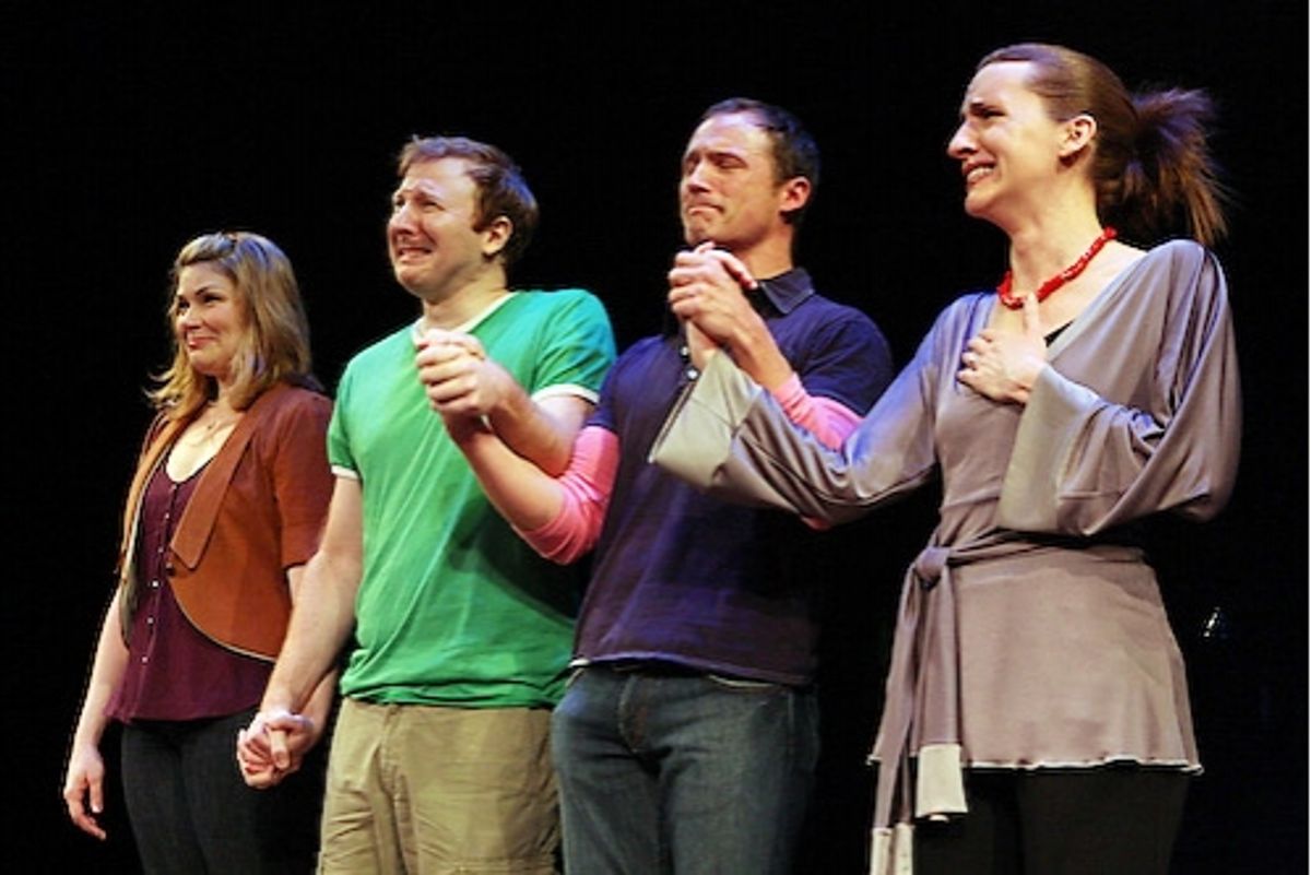 Heidi Blickenstaff,Hunter Bell, Jeff Bowen, and Susan Blackwell
 at 