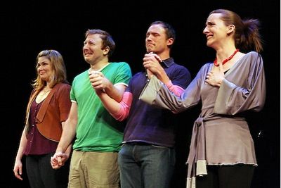 Heidi Blickenstaff,Hunter Bell, Jeff Bowen, and Susan Blackwell
 Photo