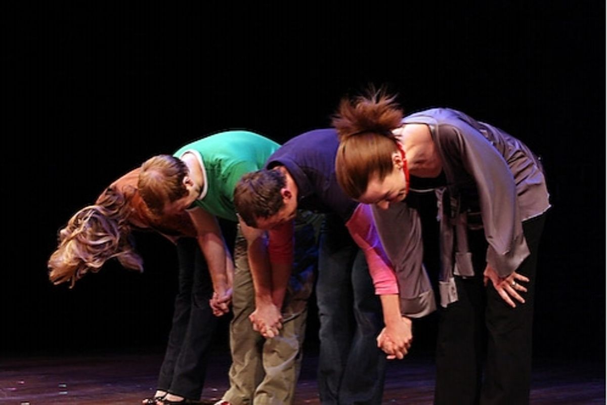 Heidi Blickenstaff,Hunter Bell, Jeff Bowen, and Susan Blackwell
 at 