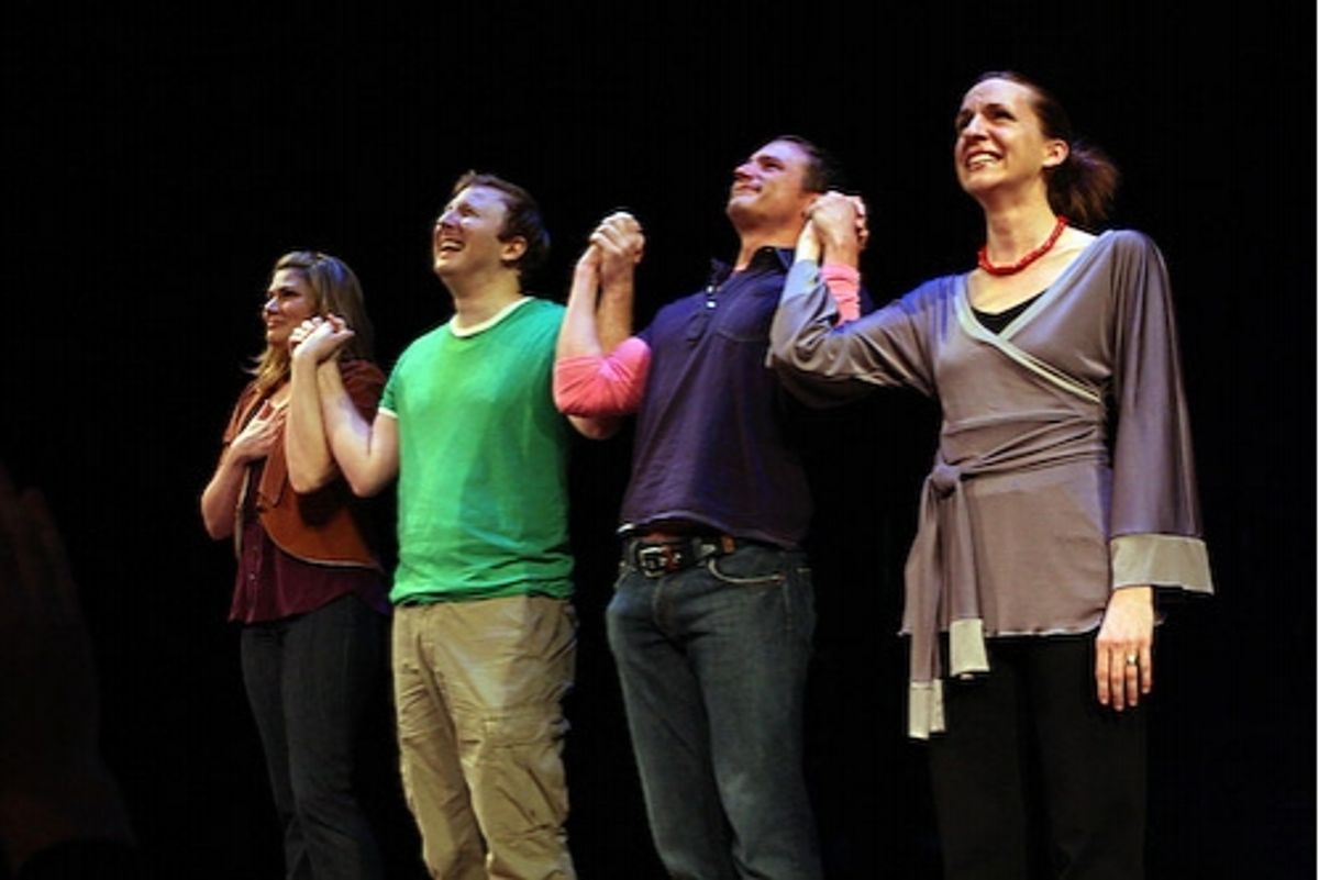 Heidi Blickenstaff,Hunter Bell, Jeff Bowen, Susan Blackwell at 