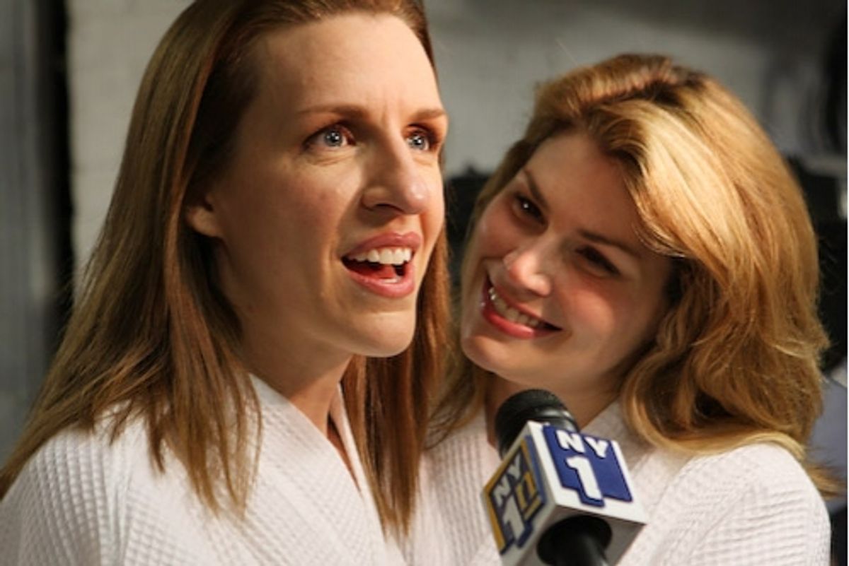 Susan Blackwell and Heidi Blickenstaff
 at 