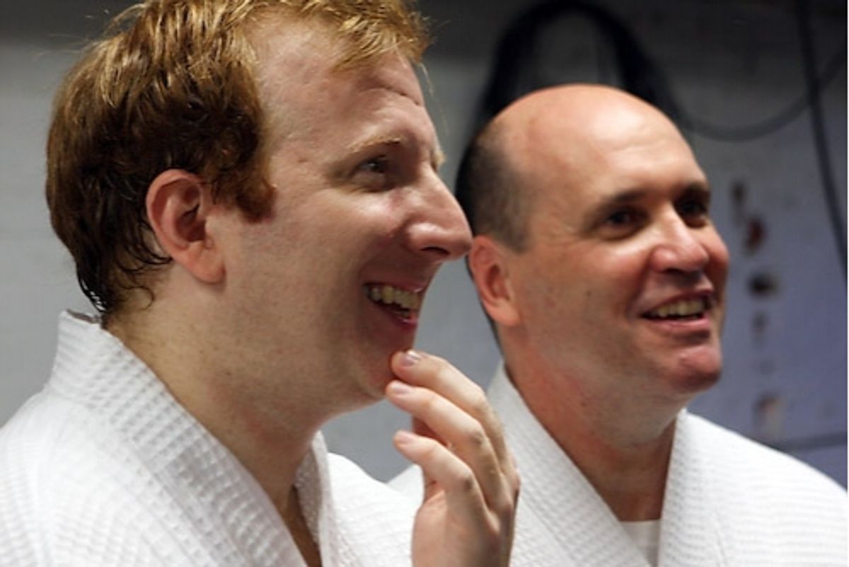 Hunter Bell and Larry Pressgrove
 at 