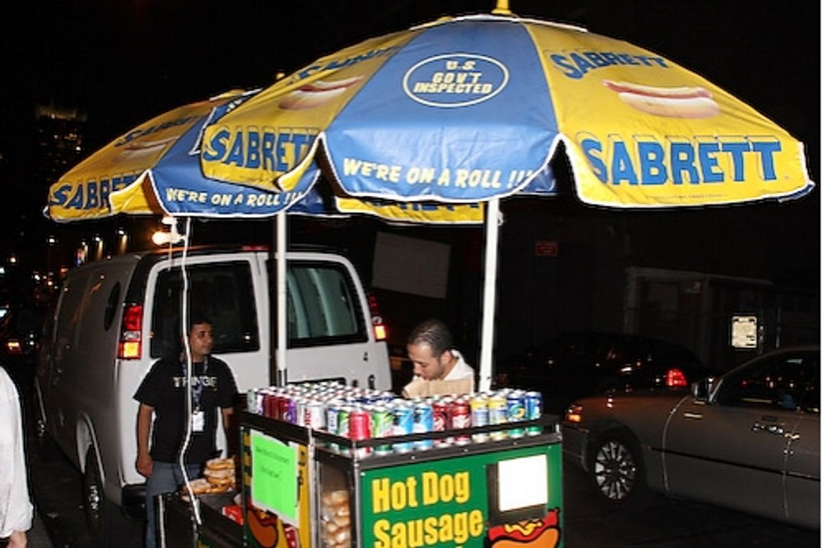 Mary Stout\'s Honorary [Hot Dog Cart]
 at 