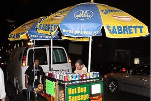 Mary Stout\'s Honorary [Hot Dog Cart]
 Photo