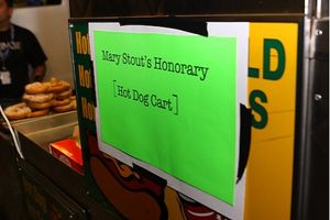 Mary Stout's Honorary [Hot Dog Cart]
 Photo