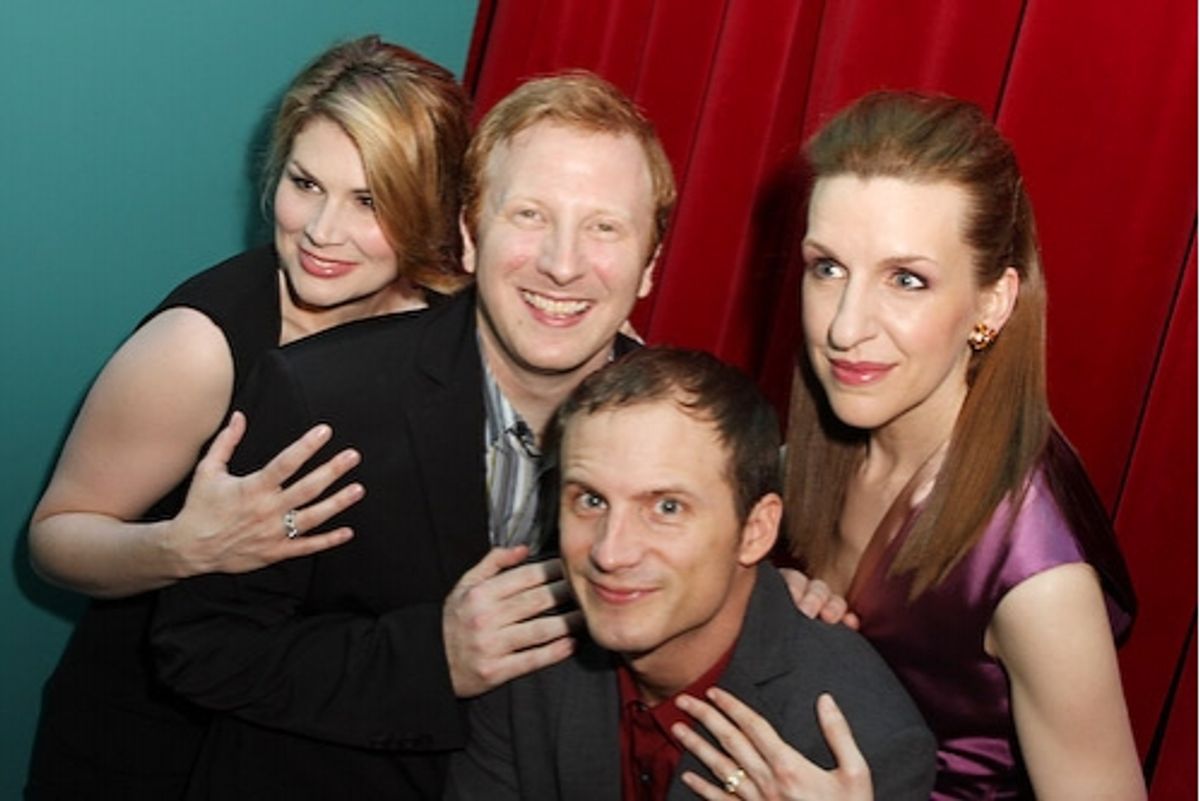 Heidi Blickenstaff,Hunter Bell, Jeff Bowen, and Susan Blackwell at 