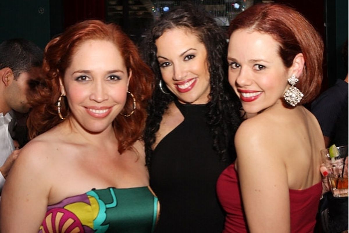AndrÃ©a Burns, Nina LaFarga, and Janet Dacal at 