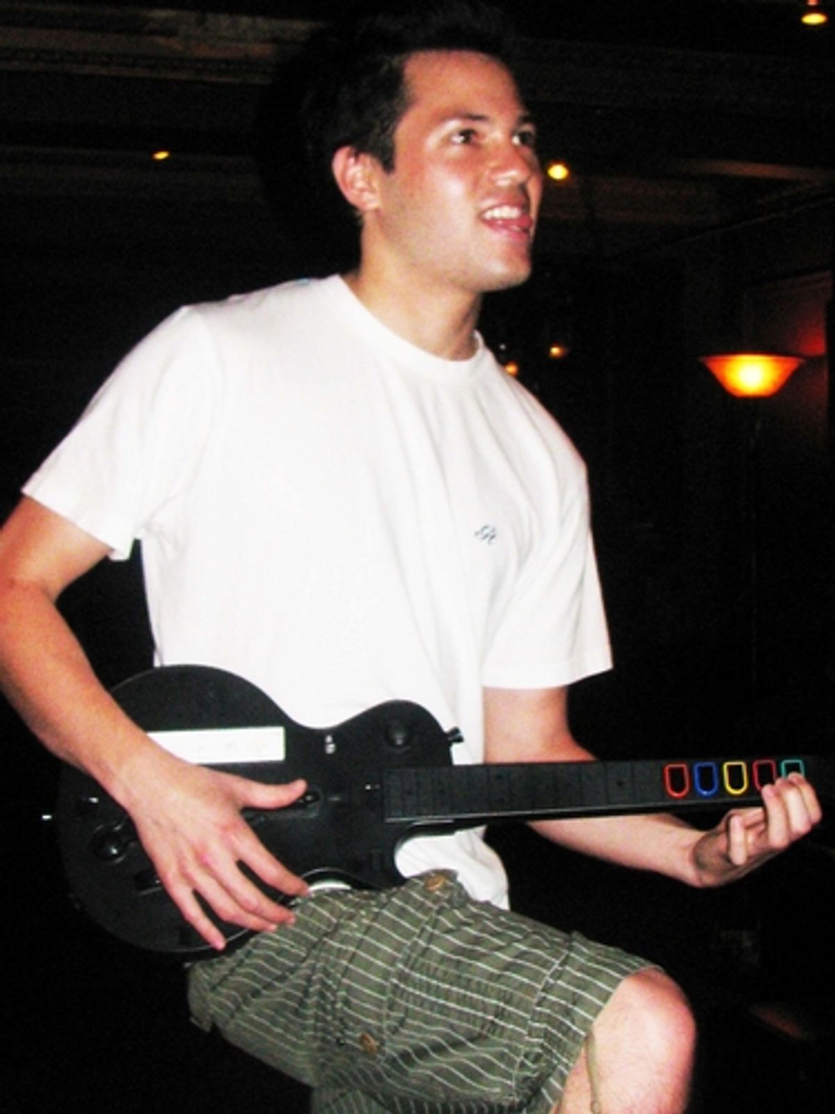 Jason Tam at NYMF Guitar Hero Benefit