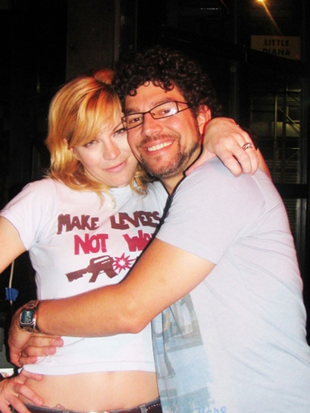 Felicia Finley and husband Paul Stancato 
 at 