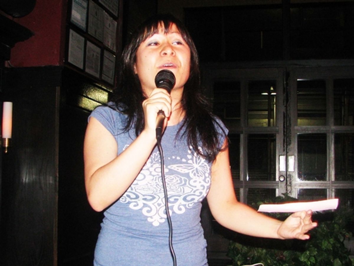 Jess McCloud at NYMF Guitar Hero Benefit