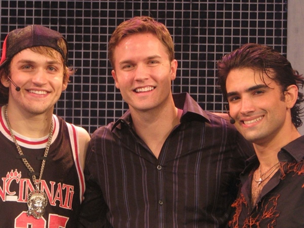 Neil Haskell,Scott Porter and Mauricio Perez
 at 