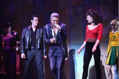 Max Crumm, Taylor Hicks, and Laura Osnes
 Photo