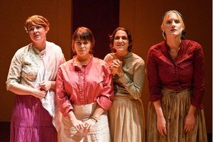 Erin Maxwell, Caroline Kuntz, Ella Barros, and Lucille Lawrence Photo