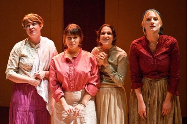 Erin Maxwell, Caroline Kuntz, Ella Barros, and Lucille Lawrence Photo