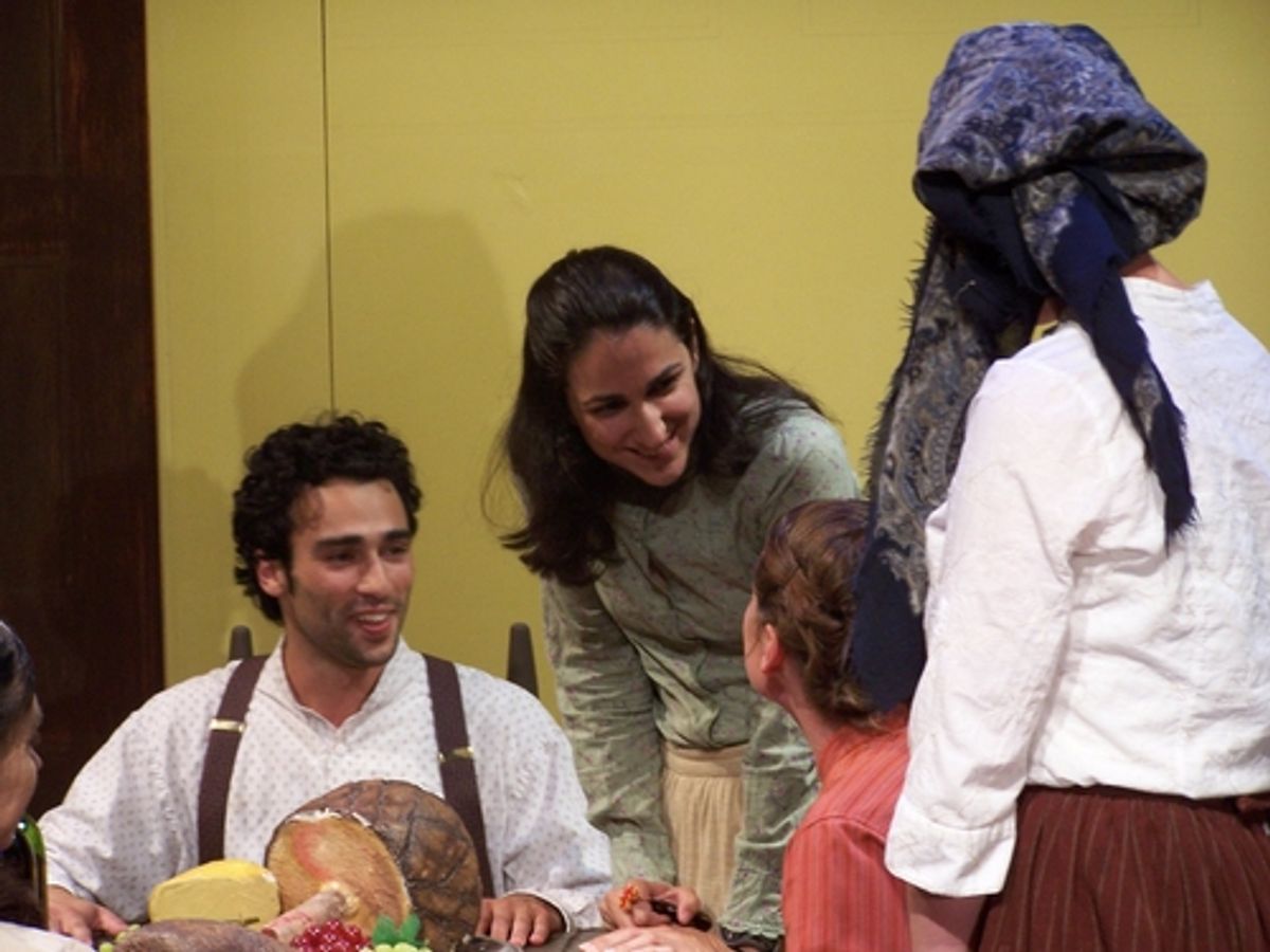 Peter Federico, Ella Barros, Erin Maxwell and Lucille Lawrence at 