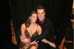 Liana Stampur and Erich Bergen
 Photo