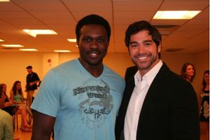 Joshua Henry (upcoming Godspell) and Daniel Torres (upcoming Godspell)
 Photo
