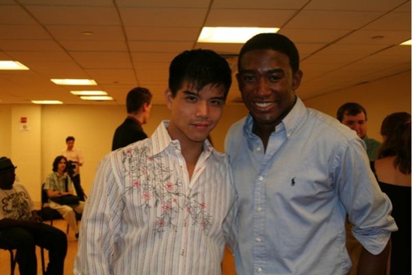 Telly Leung (upcoming Godspell) and Andrew Arrington (upcoming Godspell)
 Photo