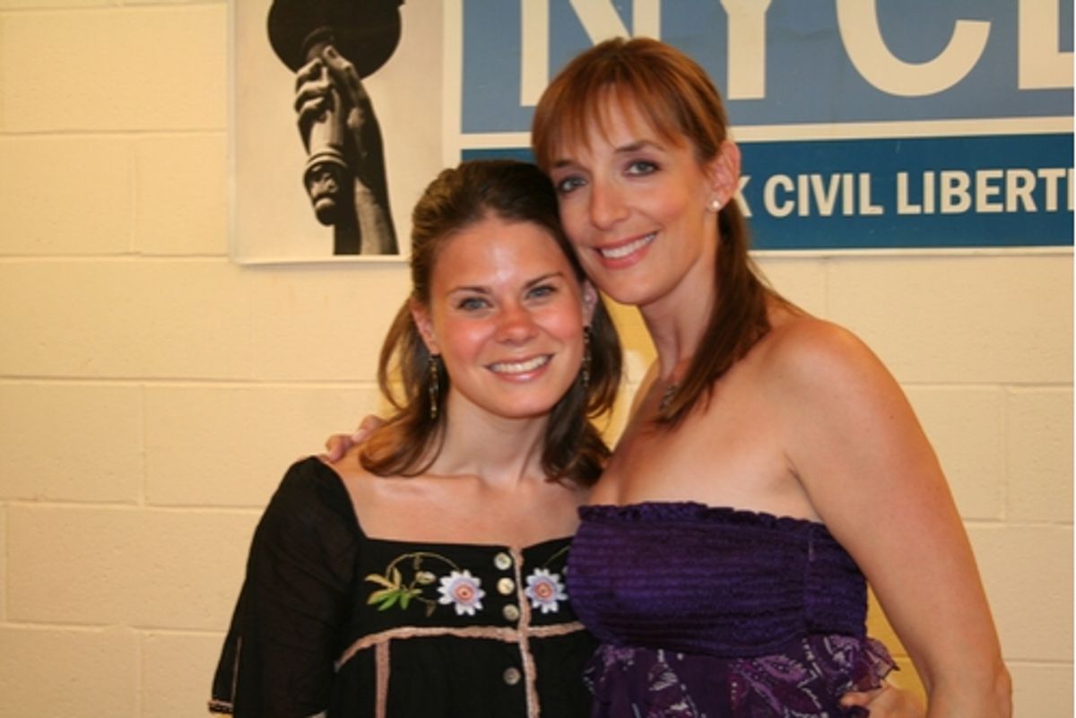 Celia Keenan-Bolger and Julia Murney
 at 