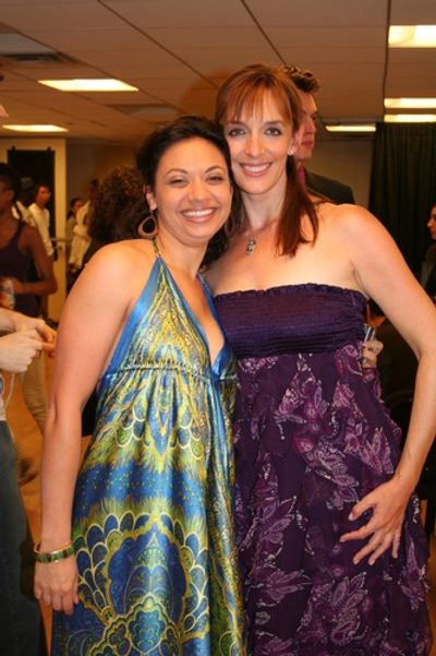 Broadway Stands for Freedom Director Jen Bender and Julia Murney
 Photo
