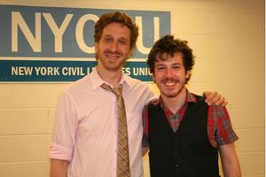 Daniel Goldstein (Broadway Stands for Freedom Artistic Consultant, Director upcoming Godspell) and John Gallagher, Jr. @ BroadwayWorld Daniel Goldstein (Broadway Stands for Freedom Artistic Consultant, Director upcoming Photo