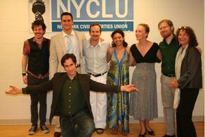 John Gallagher, Jr.,Cheyenne Jackson, Seth Rudetsky, Denis O'Hare,J Photo