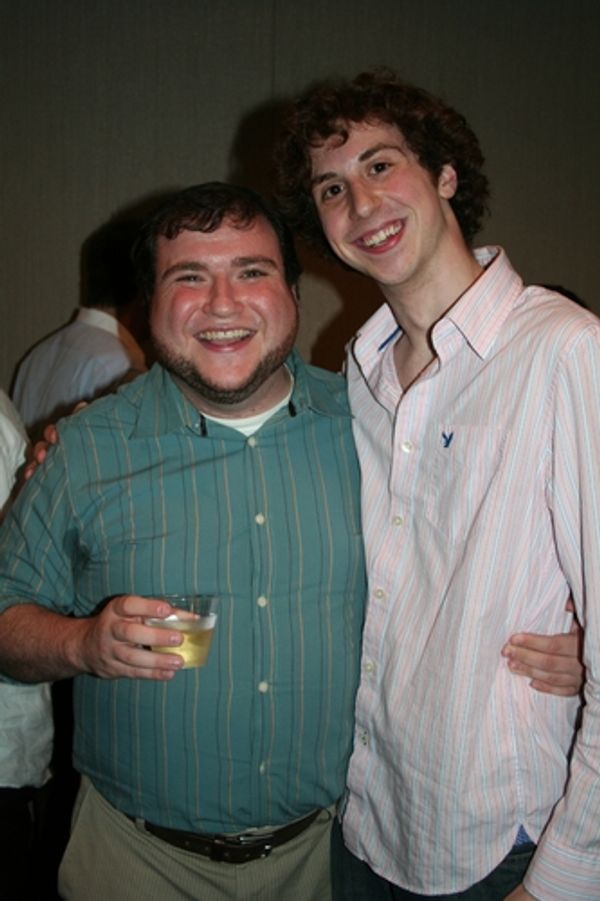 Todd Buonopane and Daniel Seth (Assistant Choreographer upcoming Godspell) Photo