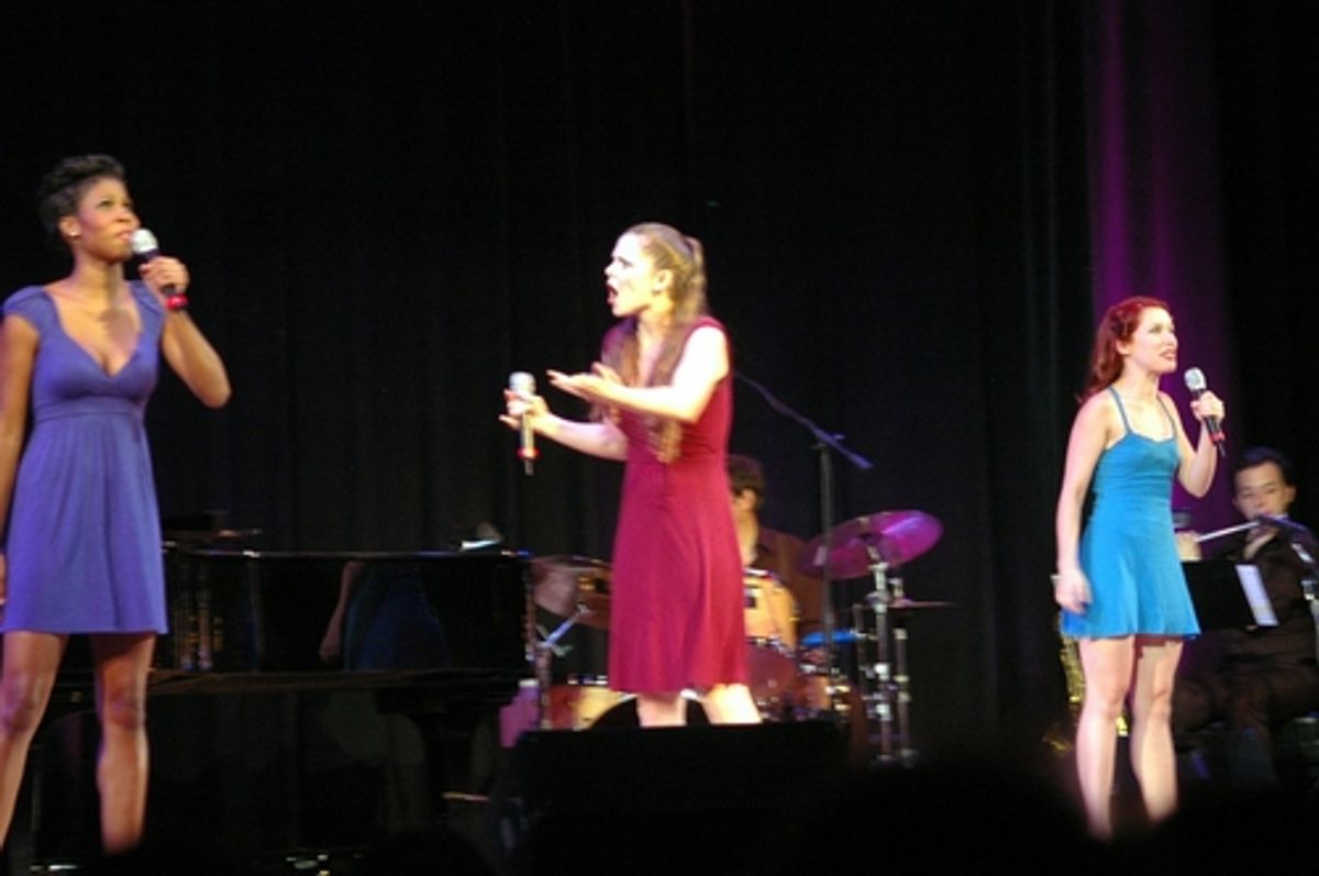 Danielle Simone Roundtree, Elena Mindlina, Dawn Cantwell at 