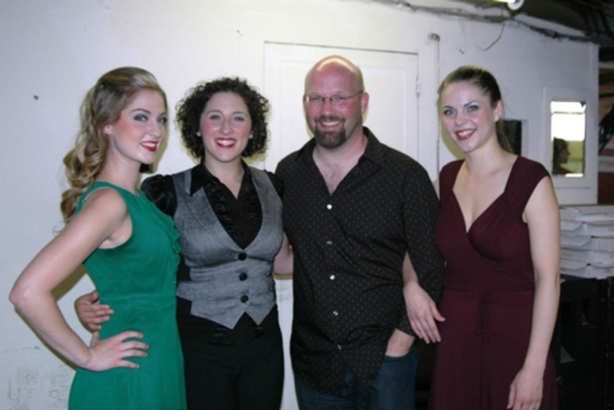 Malia Tippets, Sara Sheperd,  Scott Coulter, Elena Mindlina
 at 