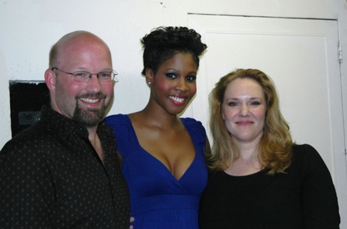 Scott Coulter, Danielle Simone Roundtree and Emily Skinner
 at 