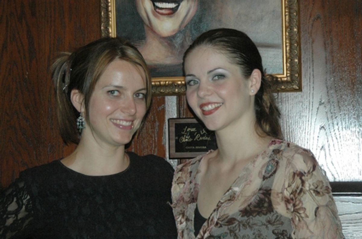 Verena Knoll and Elena Mindlina
 at 