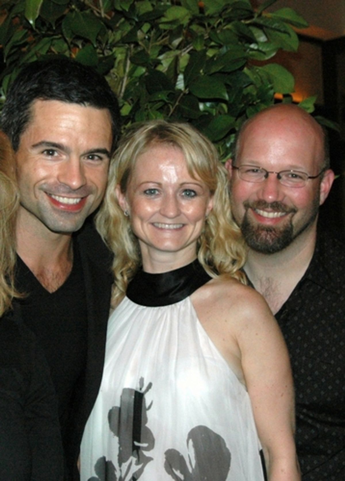 John Fischer-Musical Director, Vibecka Dahle-Choreographer and Scott Coulter at 