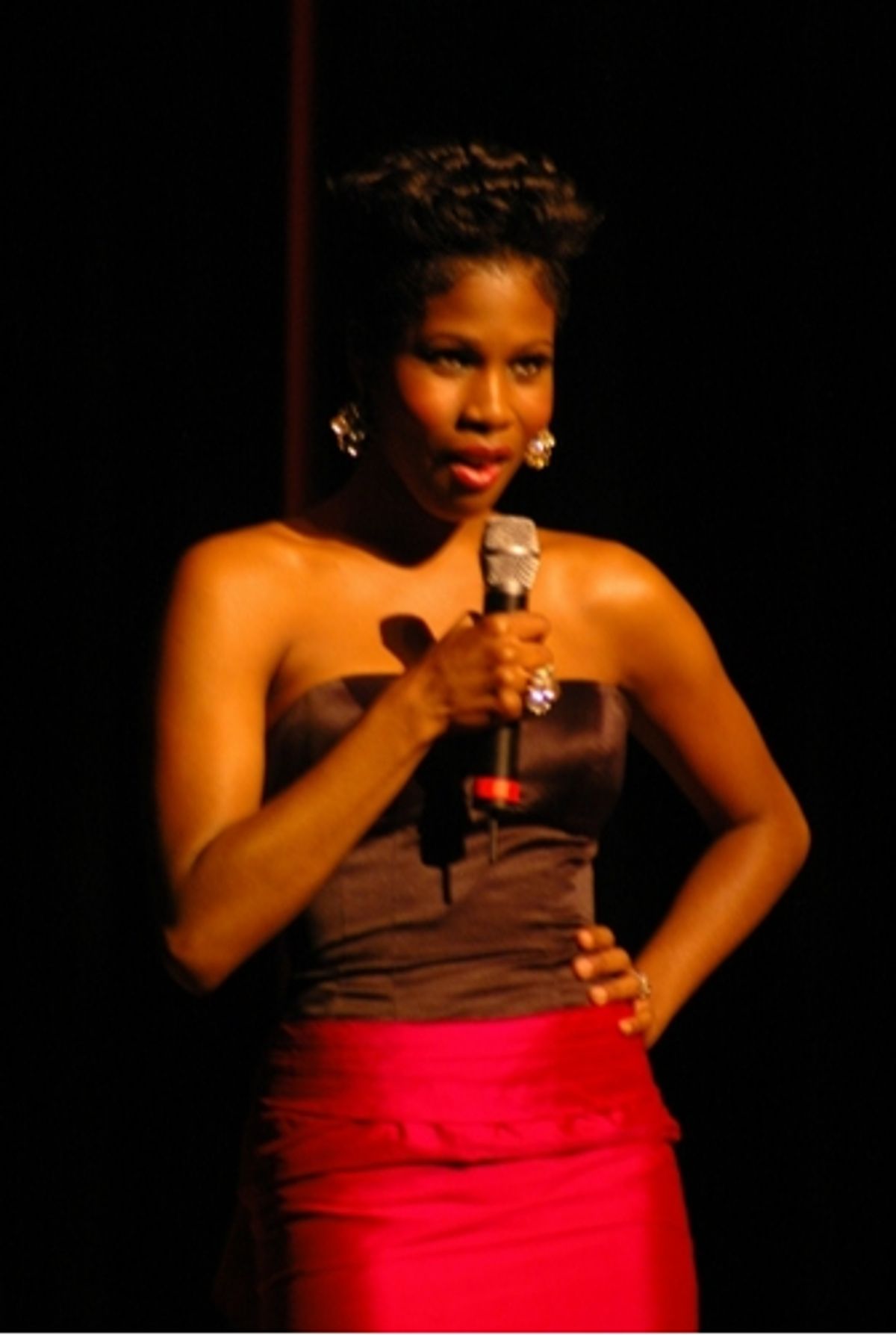 Danielle Simone Roundtree at Broadway's Rising Stars II at Town Hall