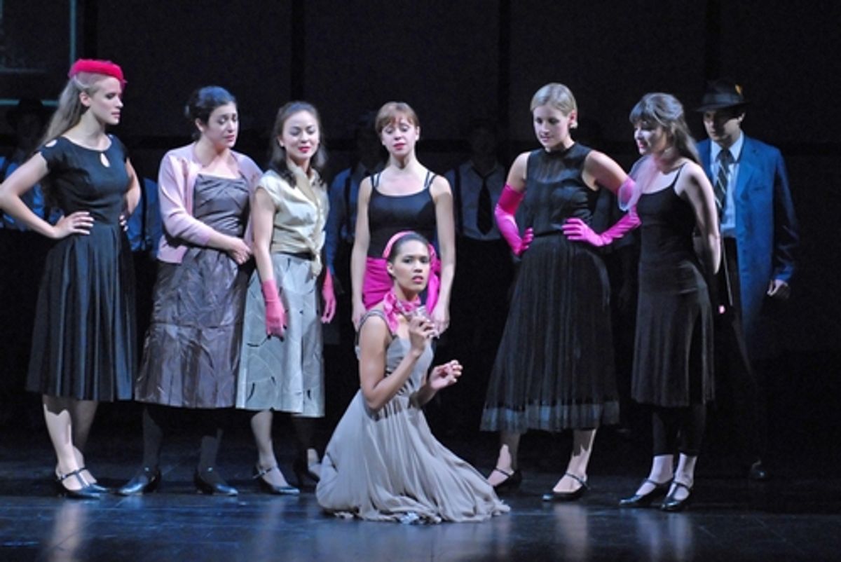 Leah Walsh, Gina Manziello, Rebecca Hirota, Laura Esposito, Cat Walleck, Mackenzie Meehan, Richard Nguyen Sloniker (Front, center: Zoey Martinson) at 