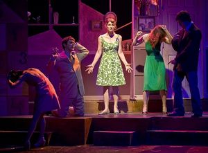 Susan Louise O'Connor, Josh Lefkowitz, Amy Staats, Carrie Keranen and Todd D'Amour  Photo