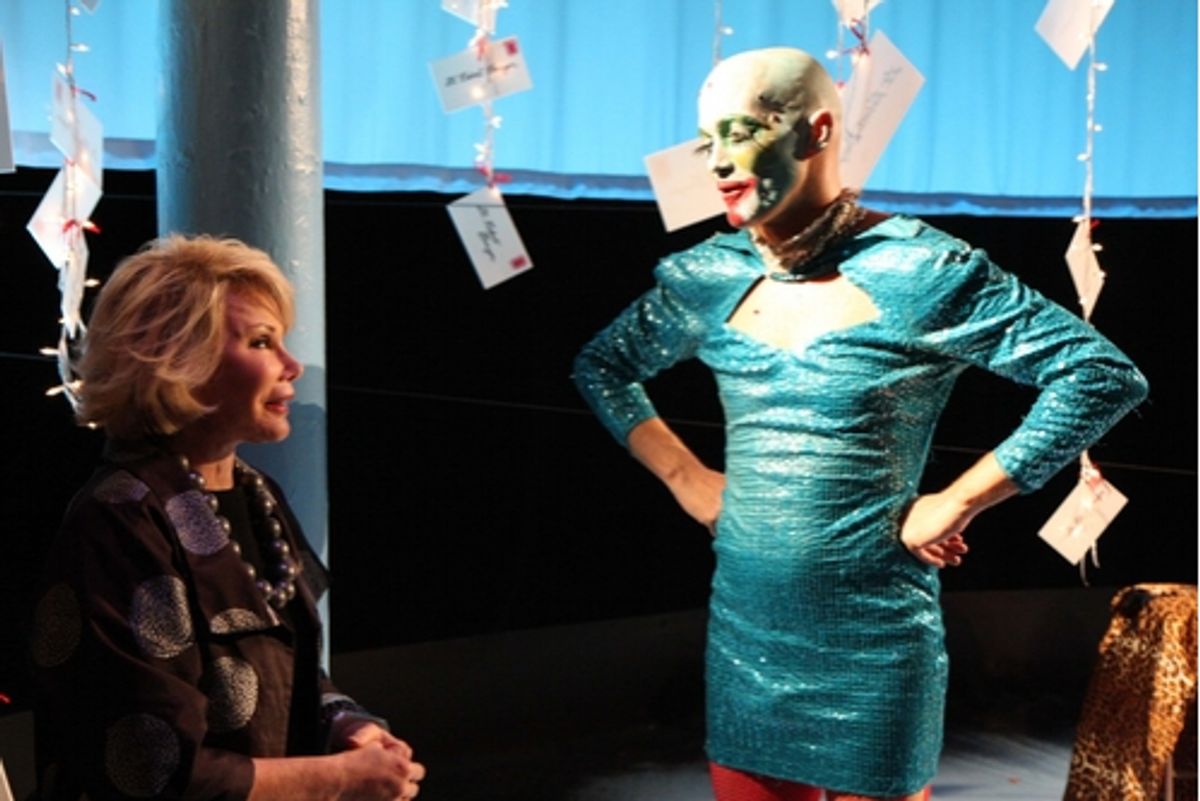 Joan Rivers and Taylor Mac at 