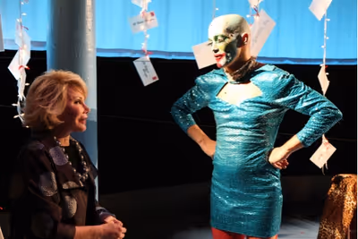 Joan Rivers and Taylor Mac Photo