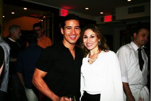 Mario Lopez and Valerie Smaldone @ BroadwayWorld Mario Lopez and Valerie Smaldone Photo